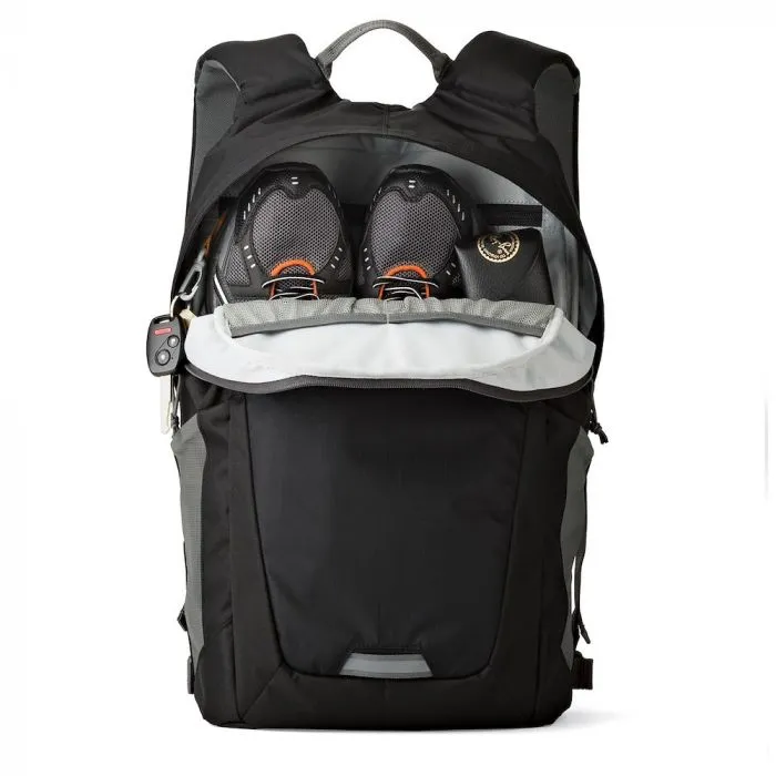 Lowepro Photo Hatchback Series BP 250 AW II Backpack Bag (Black/Gray)