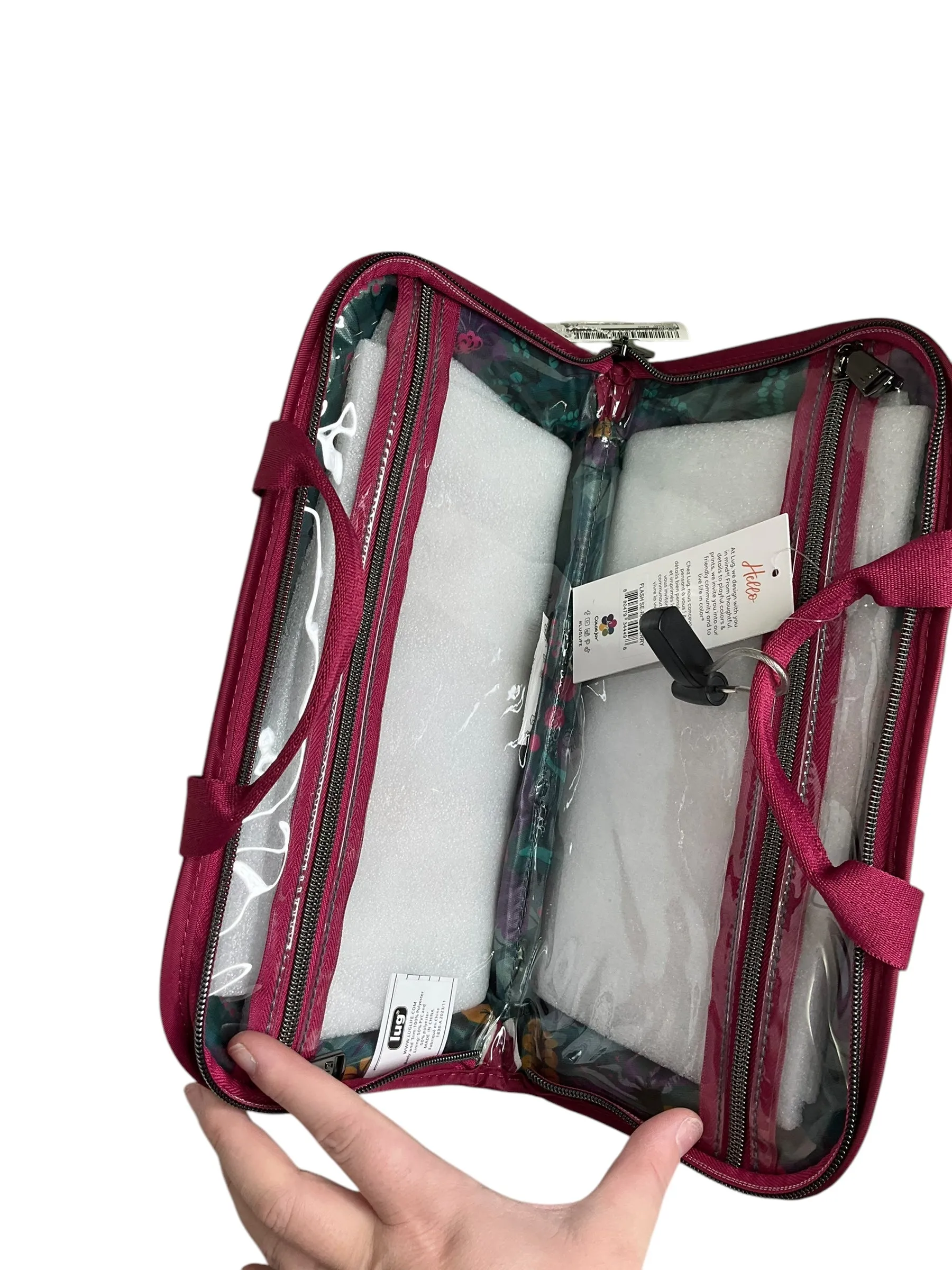 Makeup Bag By Lugg, Size: Medium