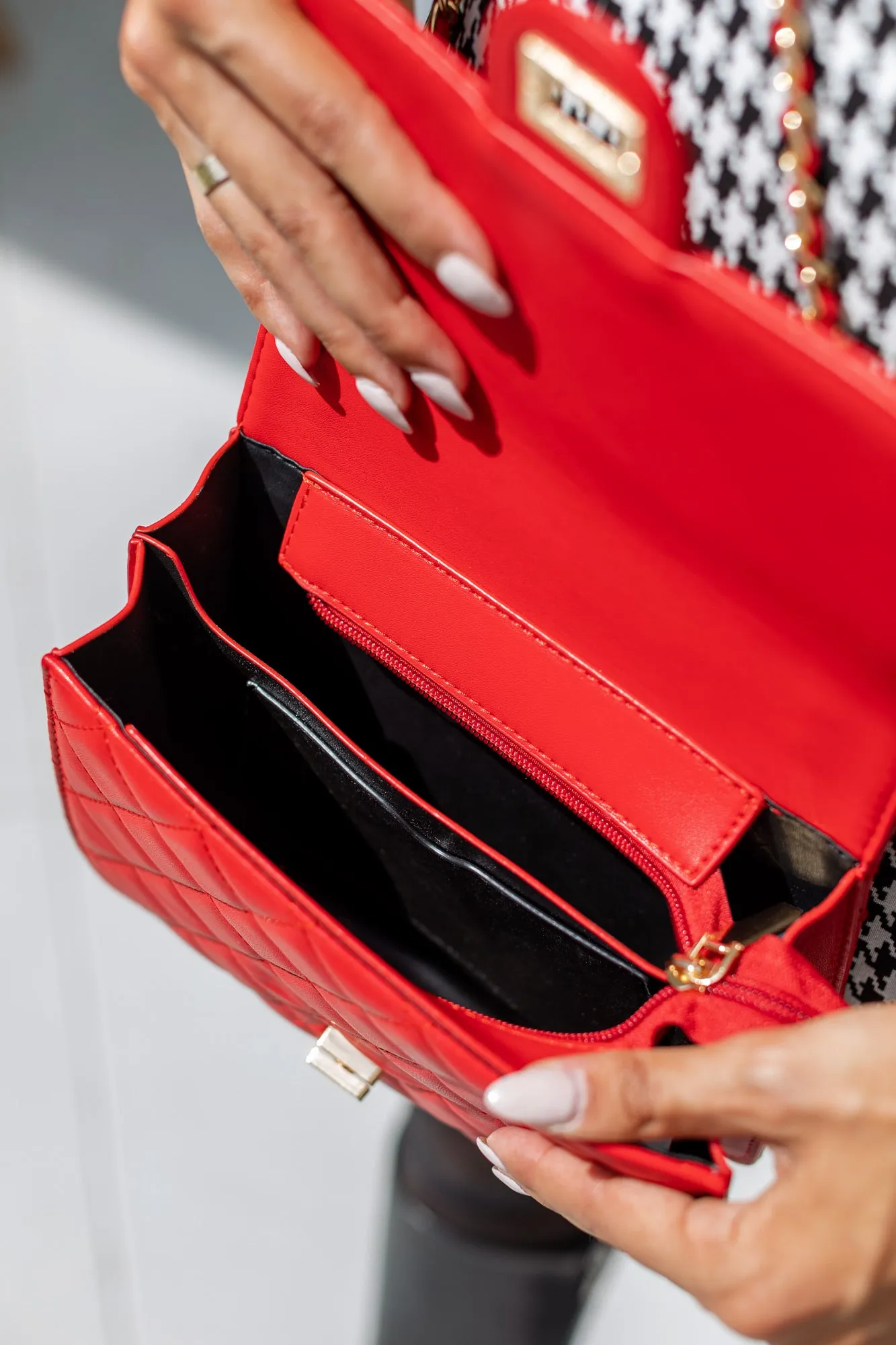 Megan Red Purse