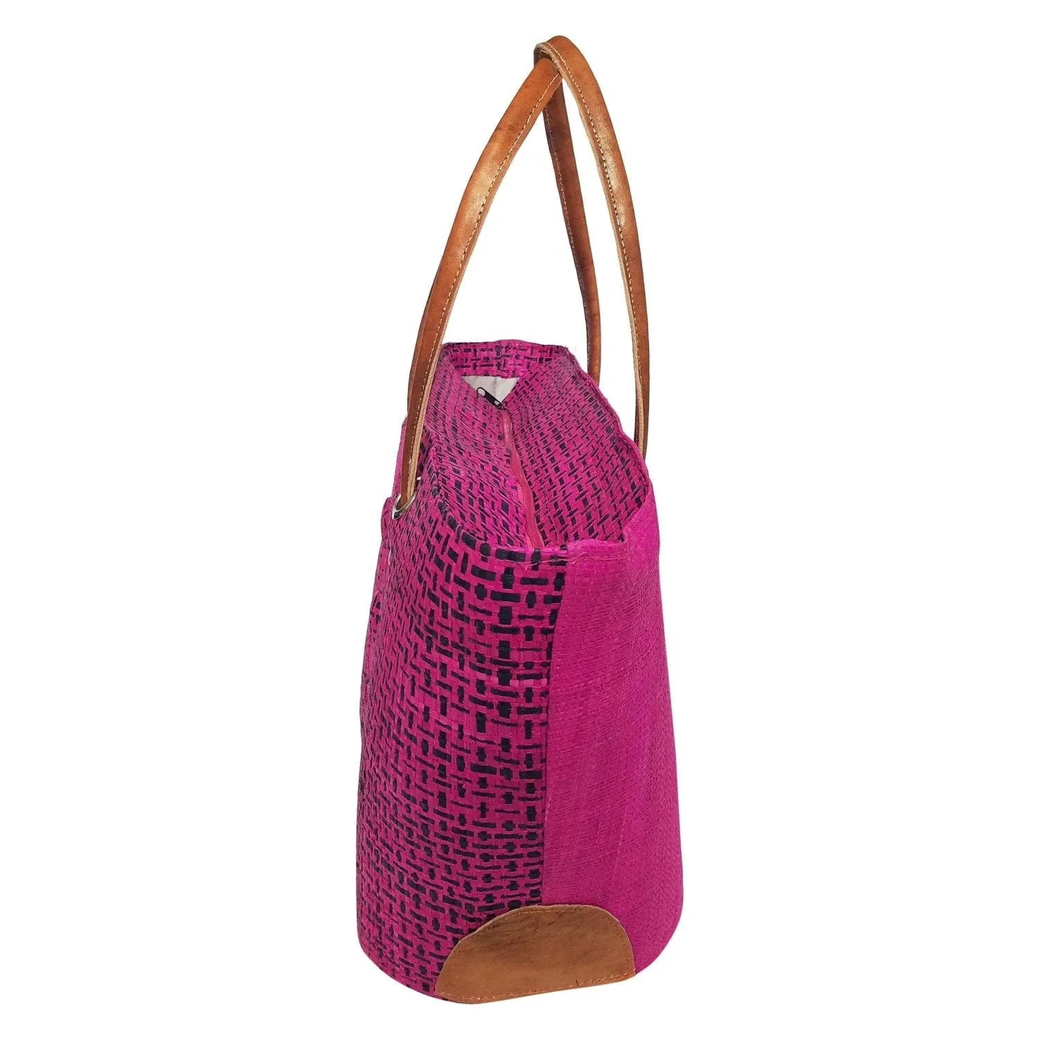 Mia: Raffia Bag