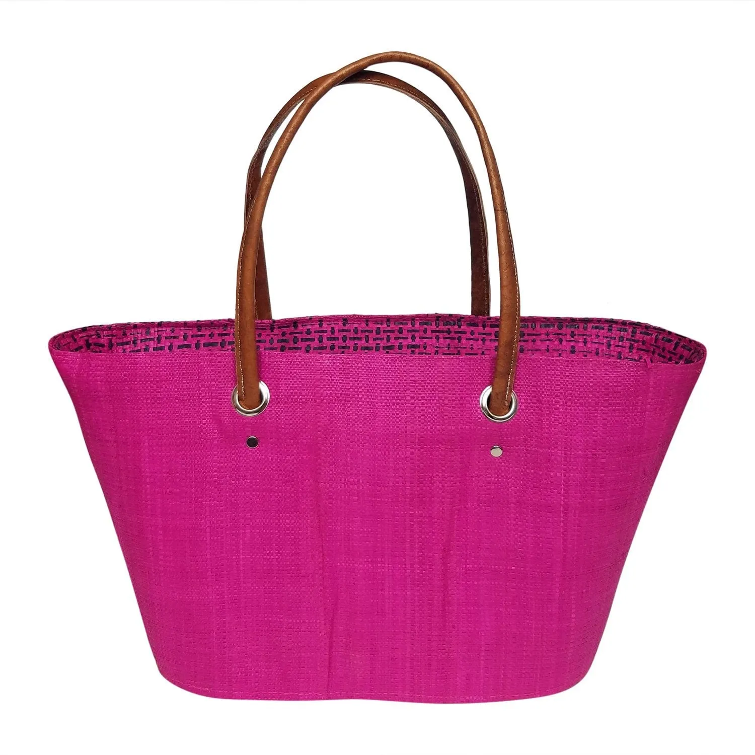 Mia: Raffia Bag