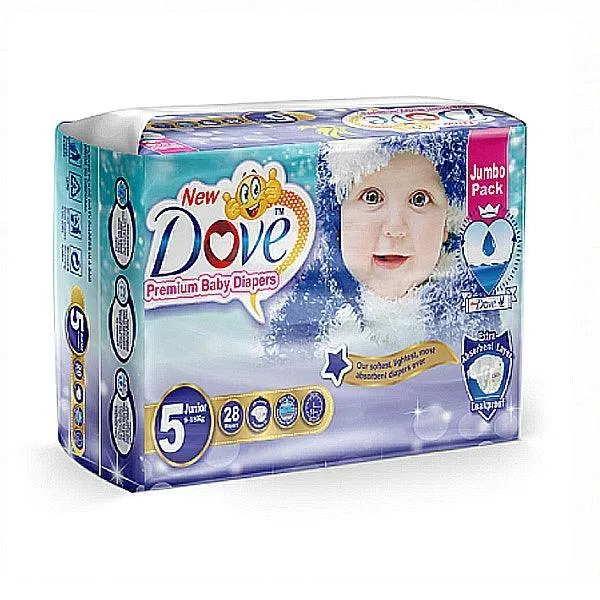 NEW DOVE PREMIUM BABY DIAPER 1-2MIN 40PCS