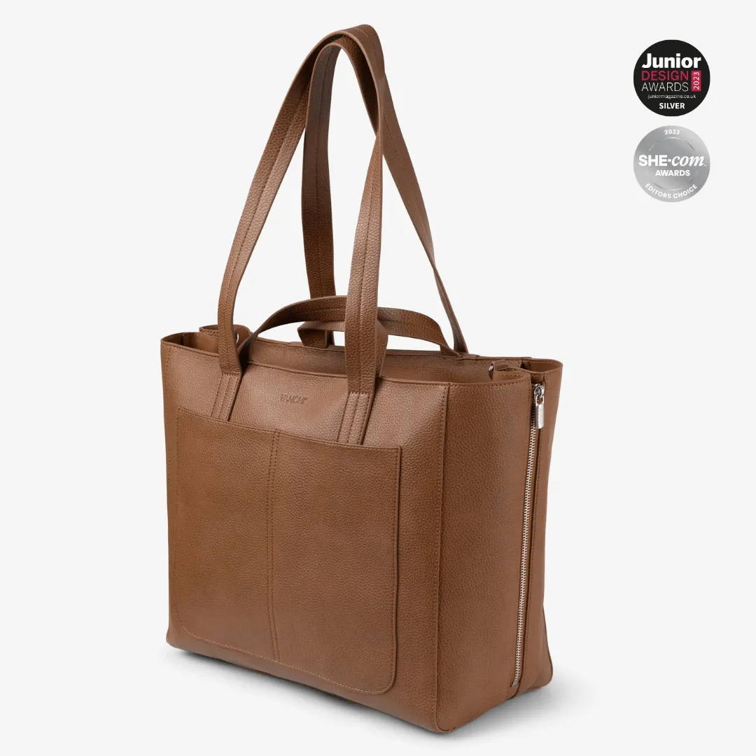 NEW Ida Tote   Baby Kit (Vegan) Tan