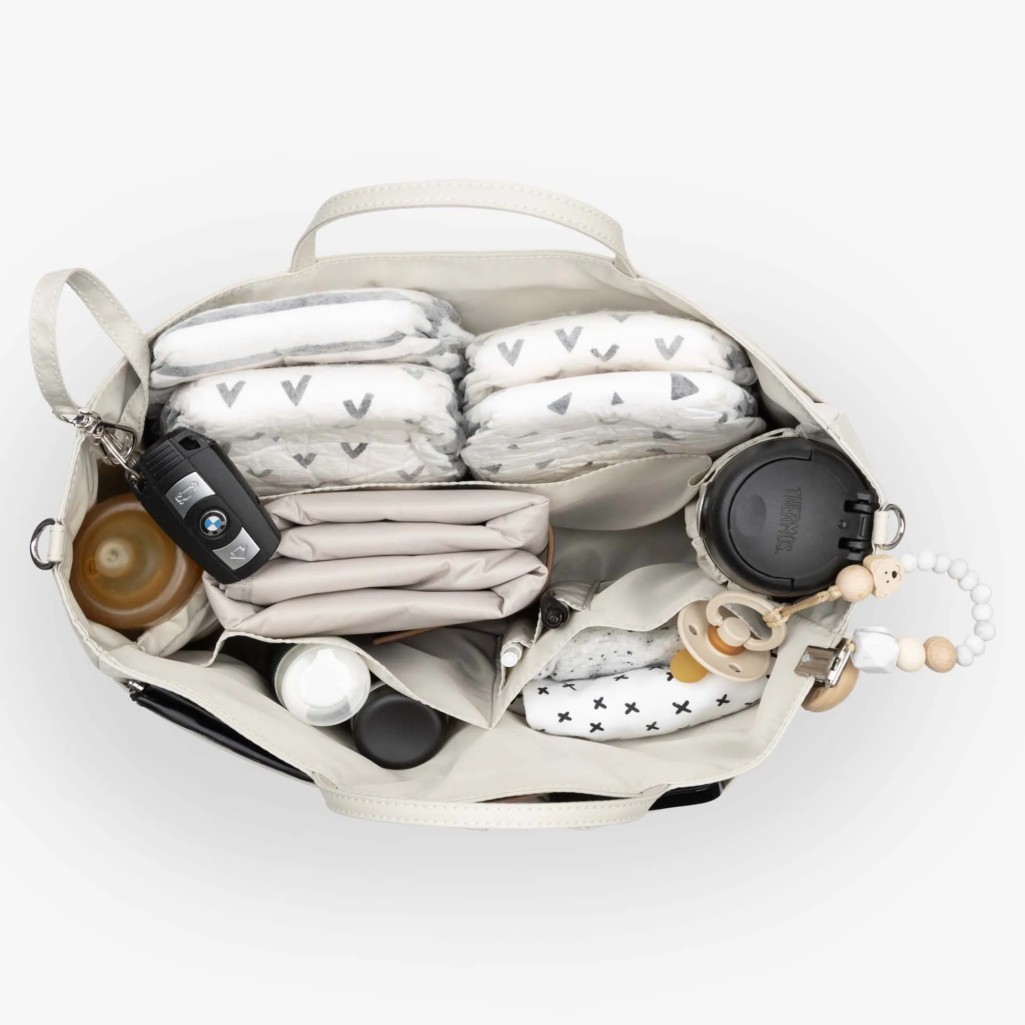 NEW Ida Tote   Baby Kit (Vegan) Tan