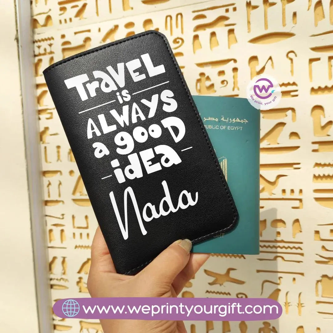 Personalised Passport Cover- Names