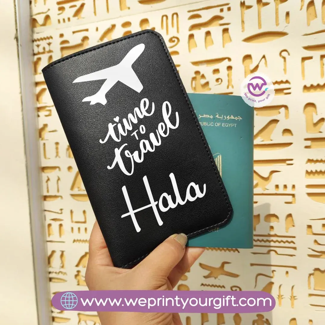 Personalised Passport Cover- Names