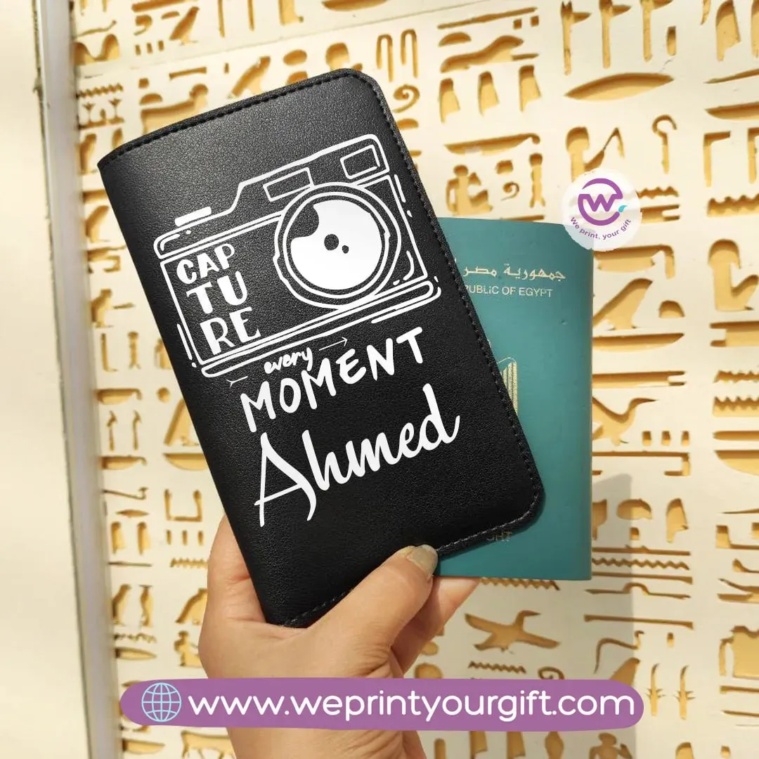 Personalised Passport Cover- Names