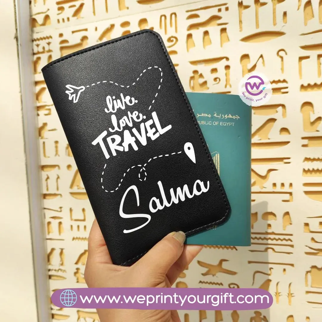 Personalised Passport Cover- Names