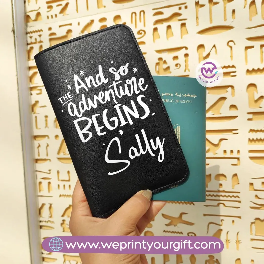 Personalised Passport Cover- Names