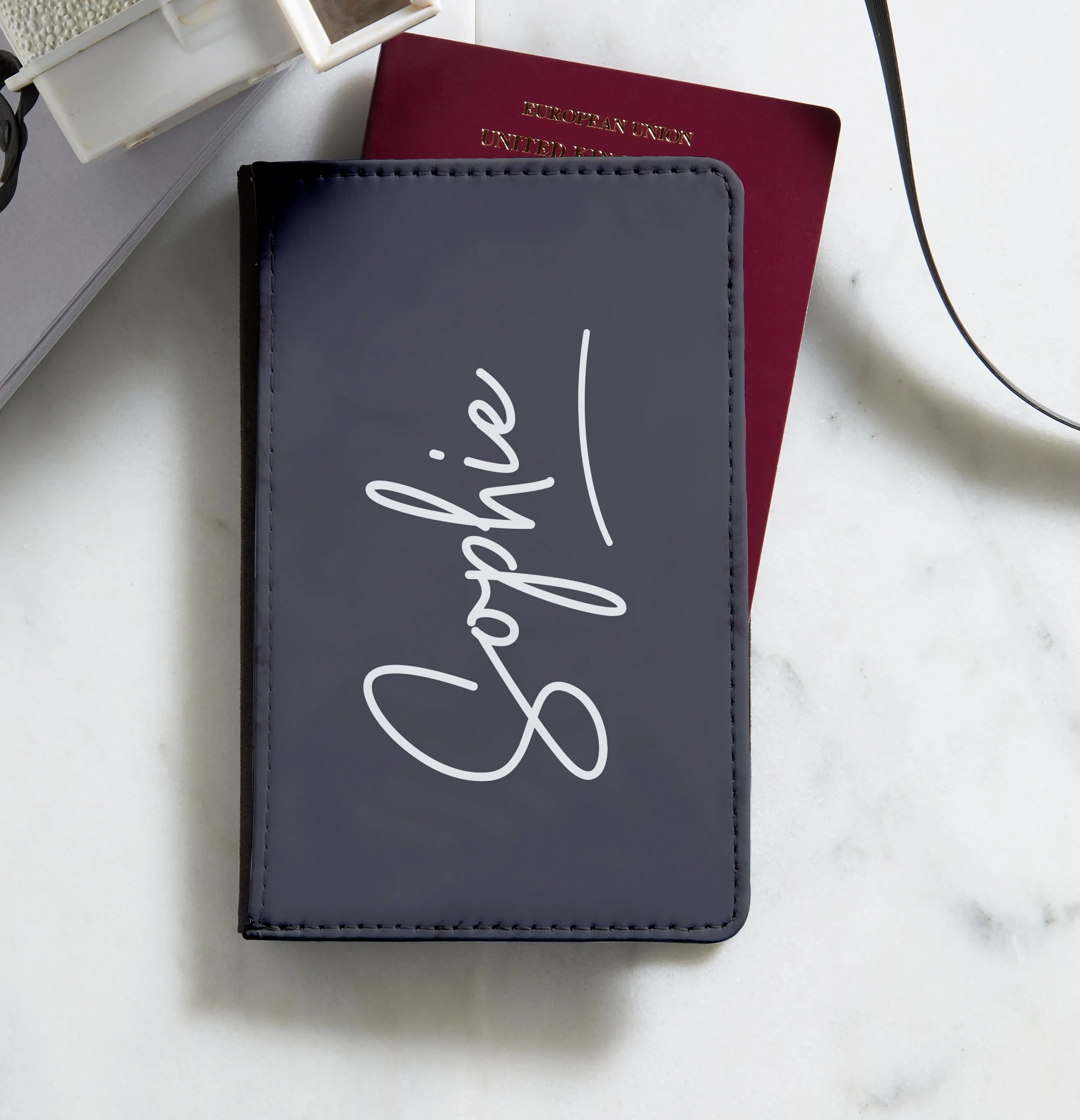 Personalised Passport Holder | Signature Smoke