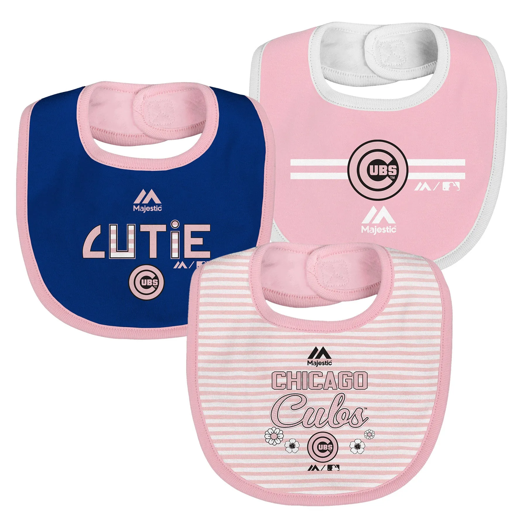 Pink Cubs Cutie Bib Pack