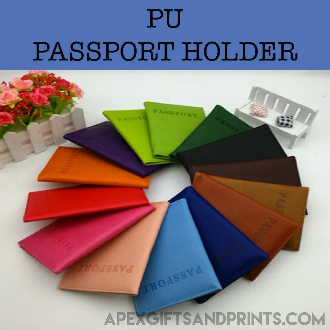 PU Passport Holder