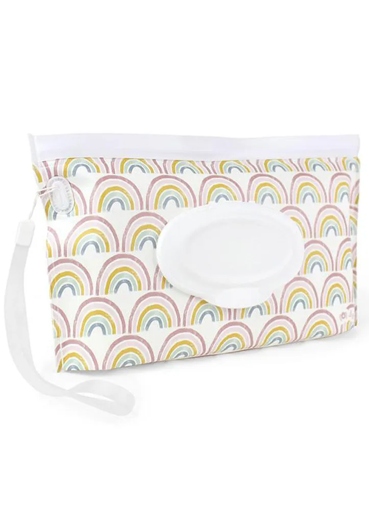 Rainbow Take and Travel Wipe Case by Itzy Ritzy