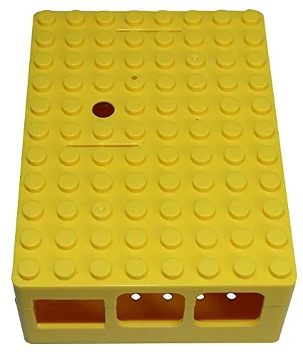 Raspberry Pi 2, 3, 3B  Blox Case - Yellow