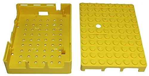 Raspberry Pi 2, 3, 3B  Blox Case - Yellow
