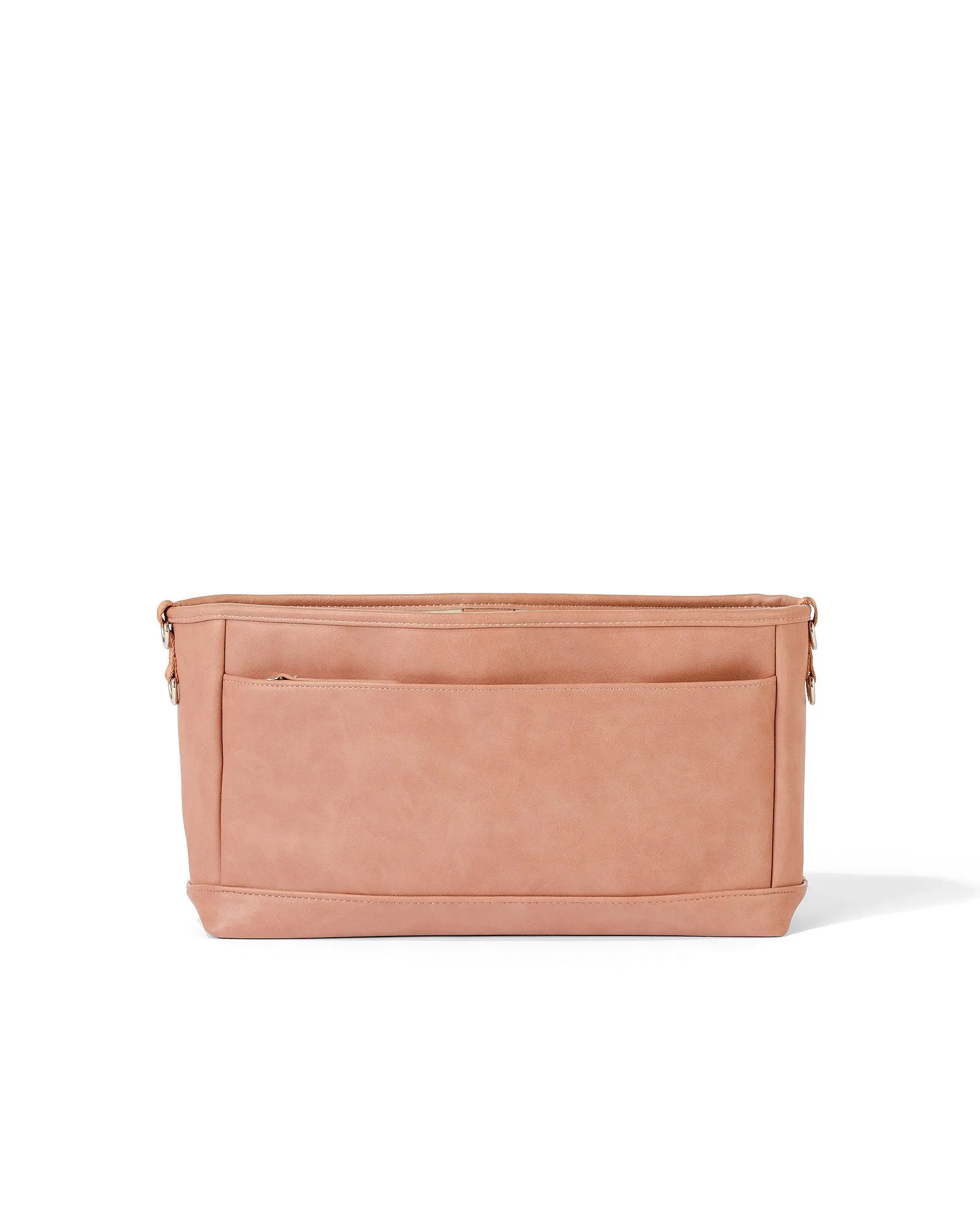 Signature Pram Caddy - Dusty Rose Vegan Leather
