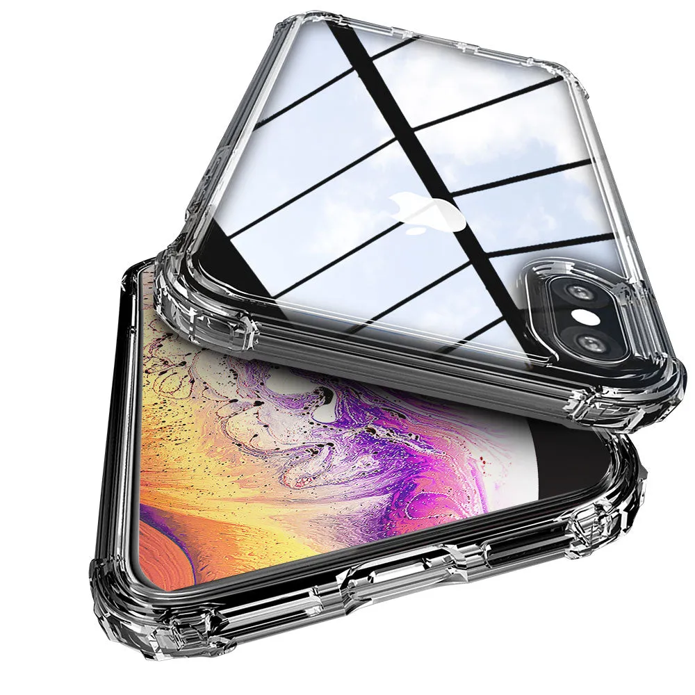 Simple Clear Silicone Cover for Apple iPhone XS