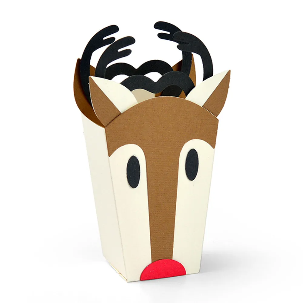 Sizzix - Thinlits Dies By Jordan Caderao - Reindeer Bag*