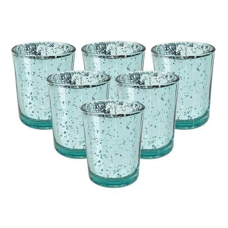 Small Candle holder (votive) turquoise