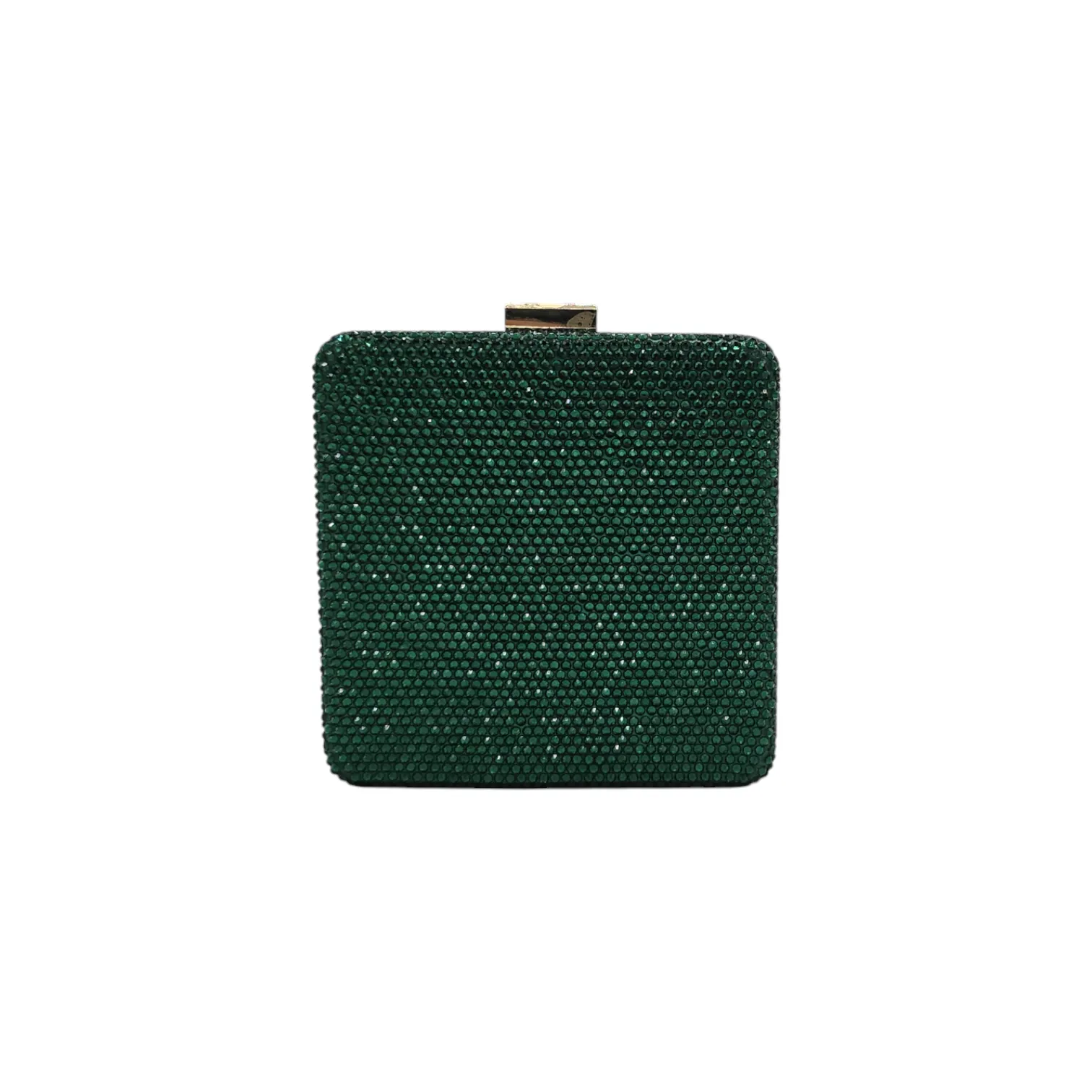 Square Mini Crystal Clutch