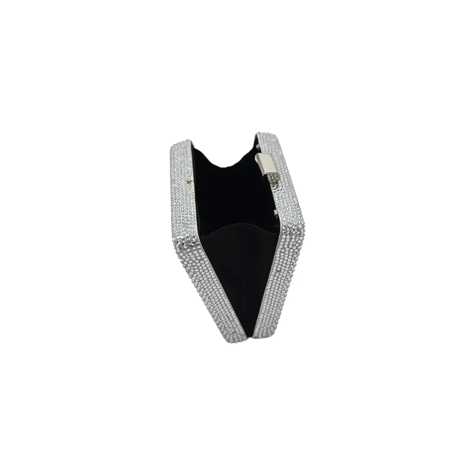 Square Mini Crystal Clutch