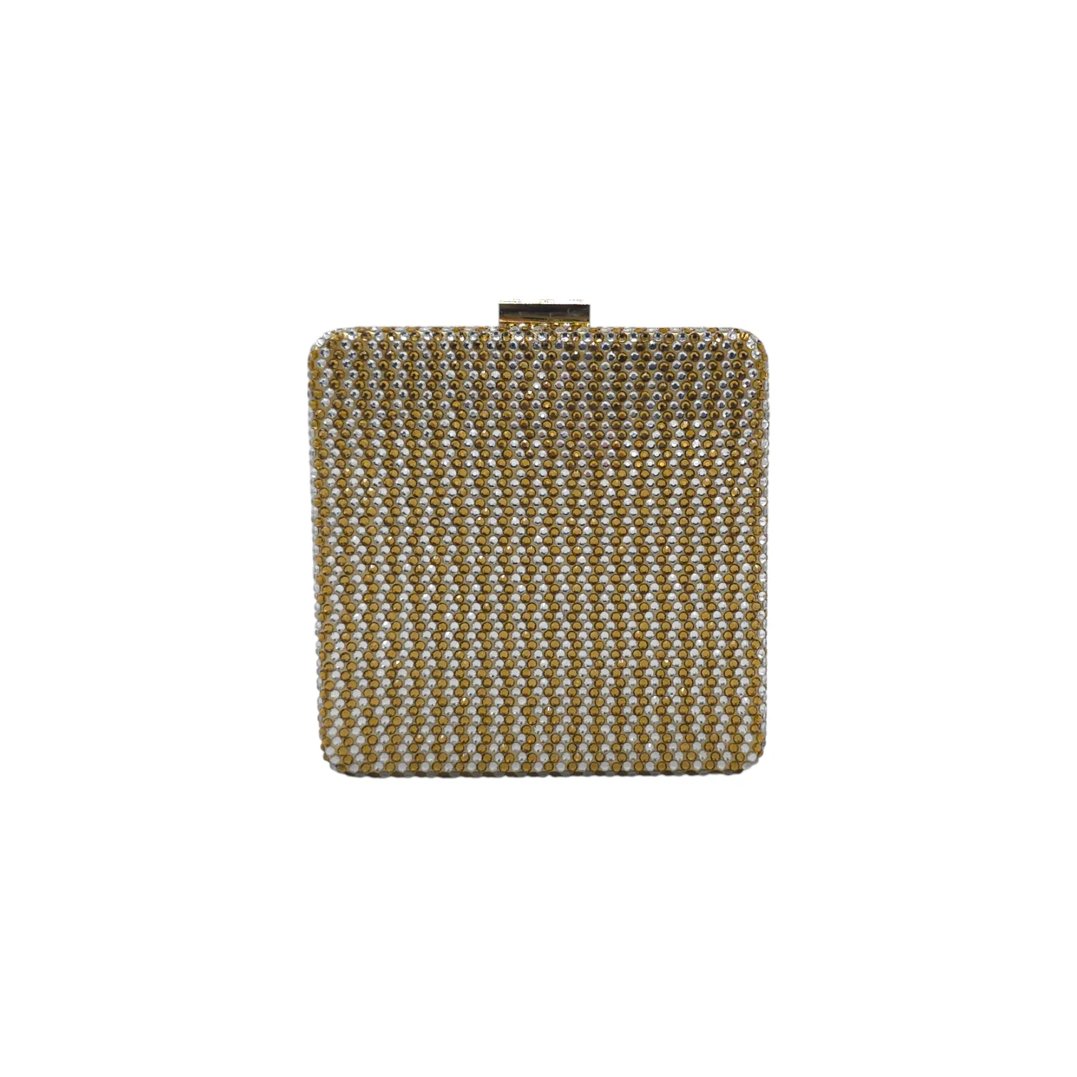 Square Mini Crystal Clutch
