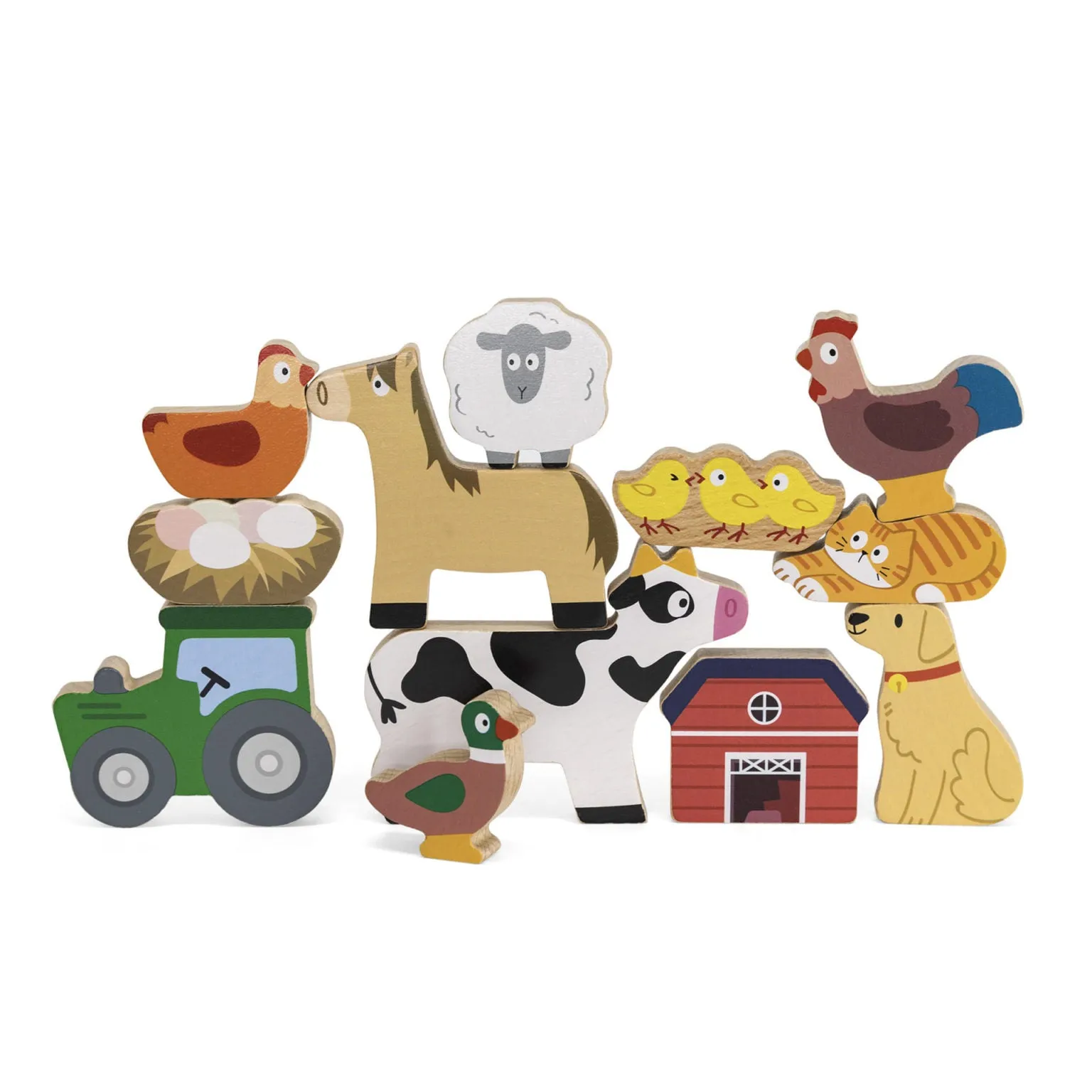 Stacking Game: Farm Animals