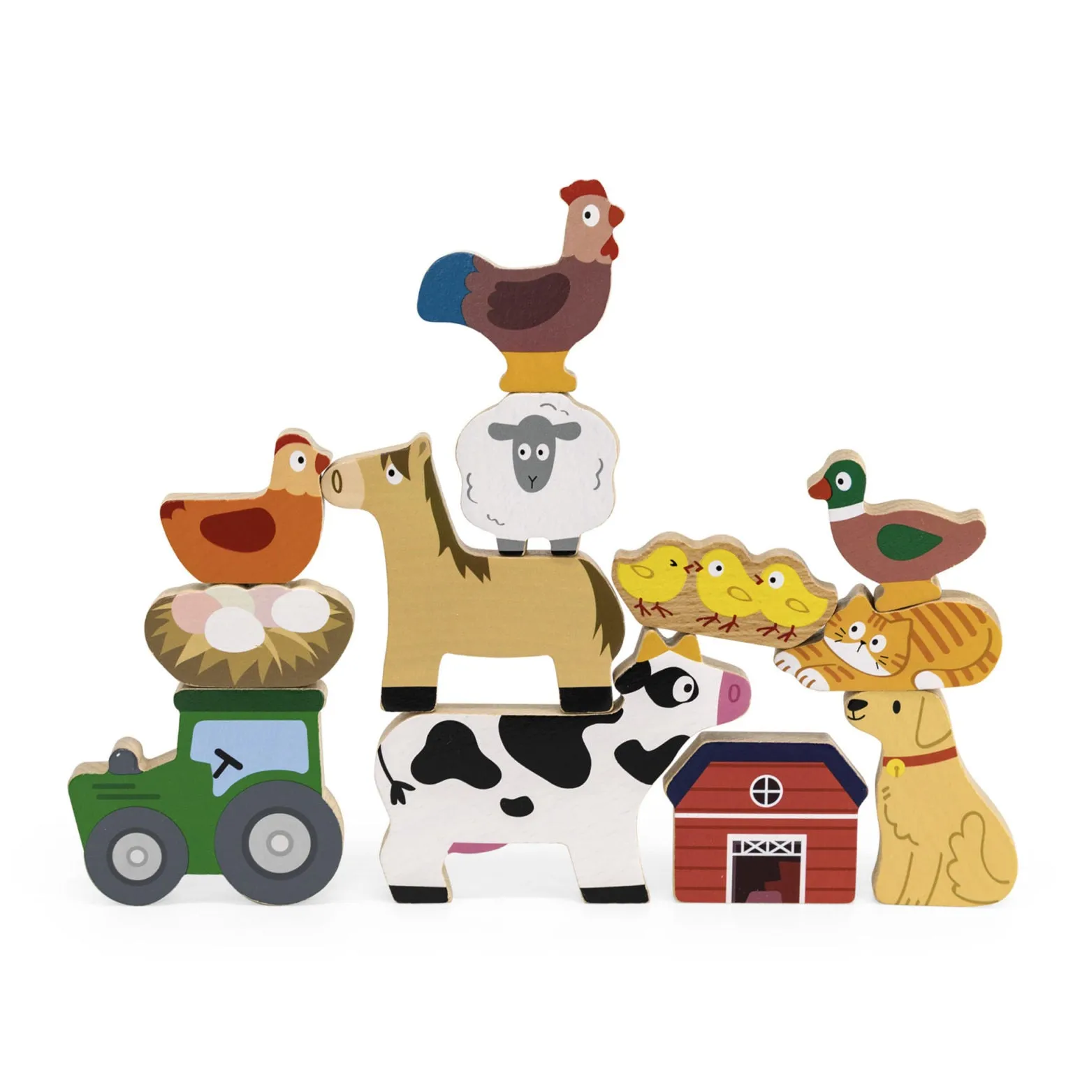 Stacking Game: Farm Animals