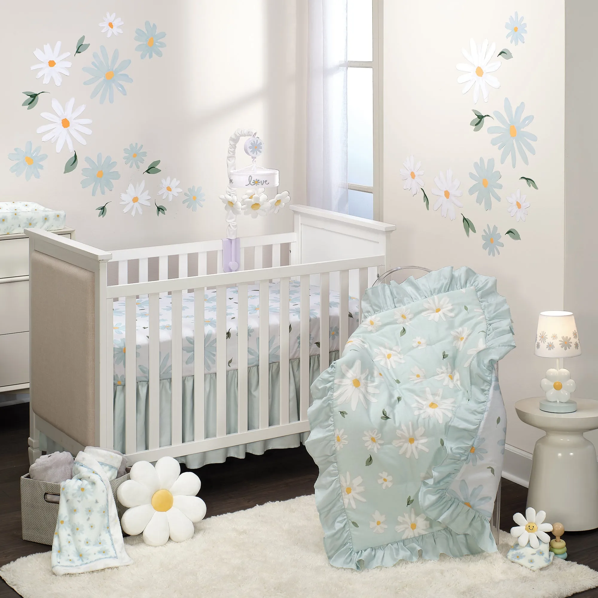Sweet Daisy Changing Pad Cover
