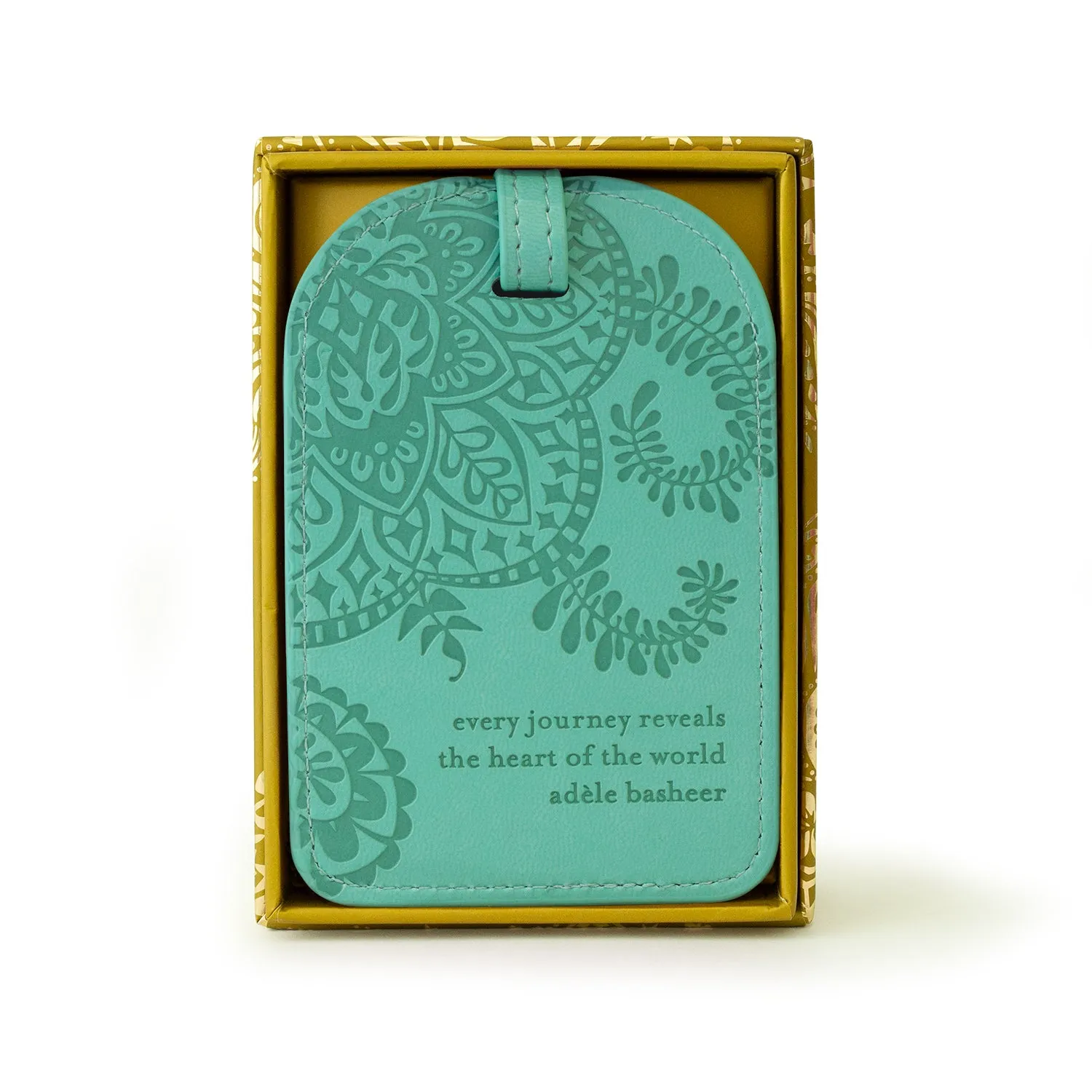 Tahitian Turquoise Luggage Tag