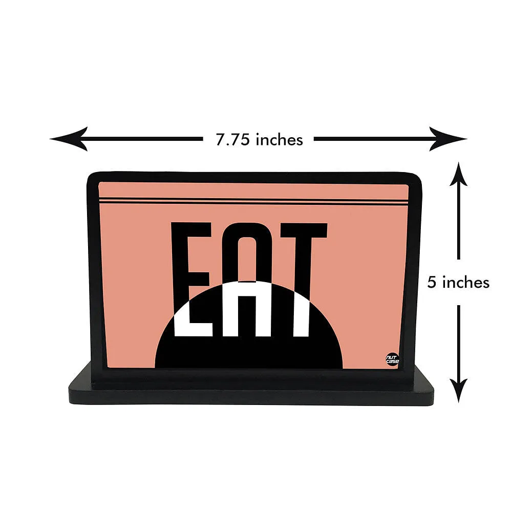 Tissue Holder Paper Napkin Stand - Eat