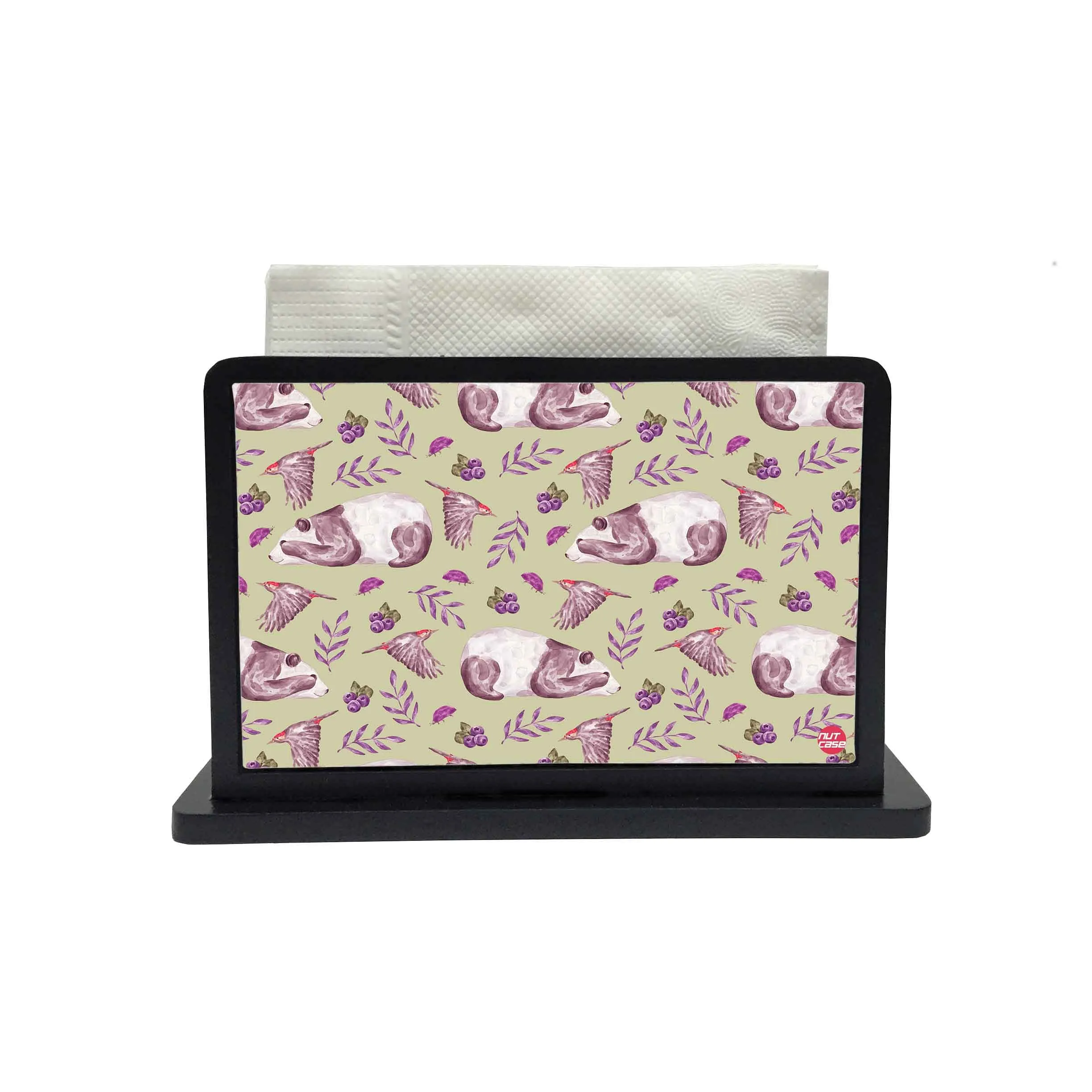 Tissue Paper Napkin Holder Stand - Sleeping Panda