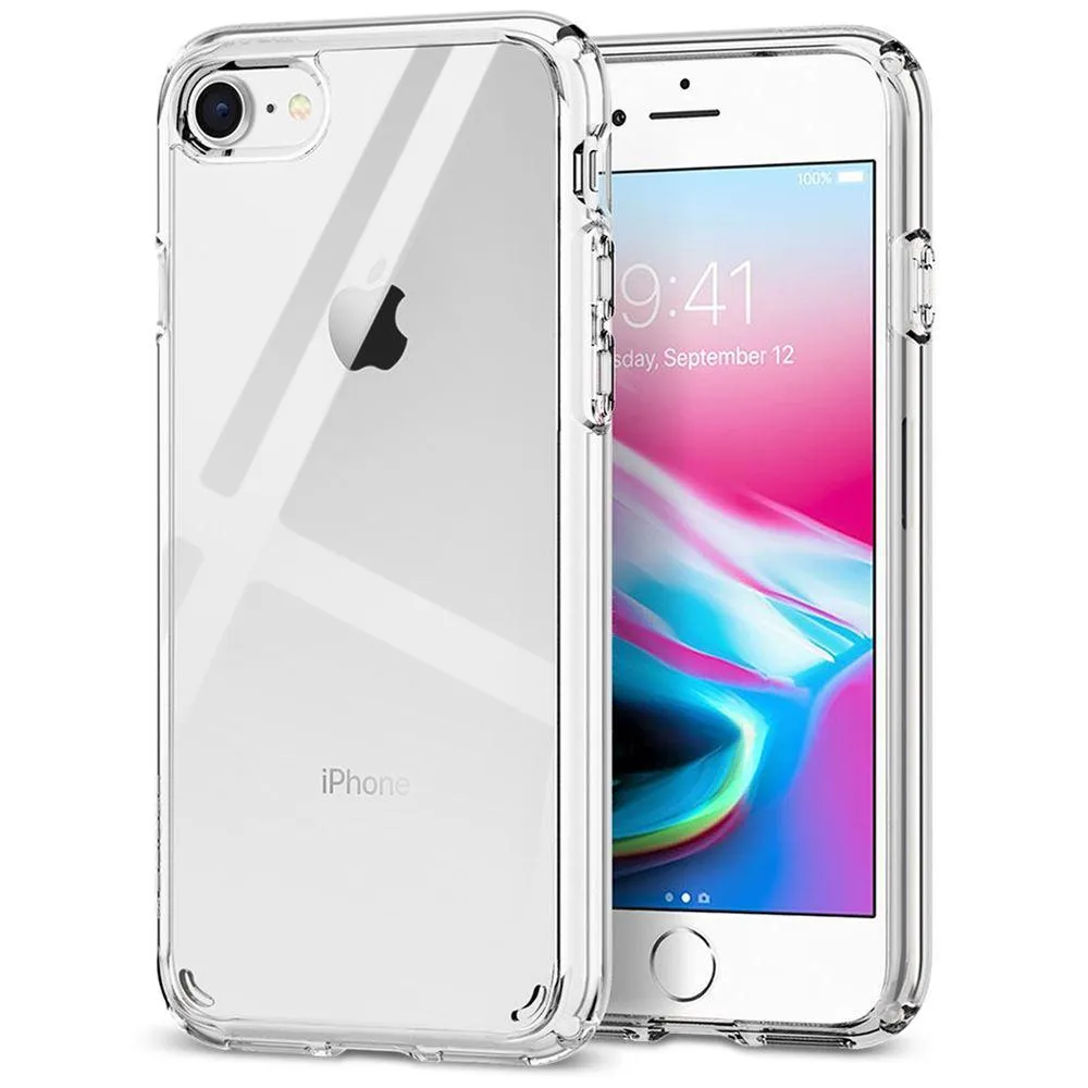 Transparent Hard Back Case for iPhone SE 2020 / iPhone 7 / iPhone 8