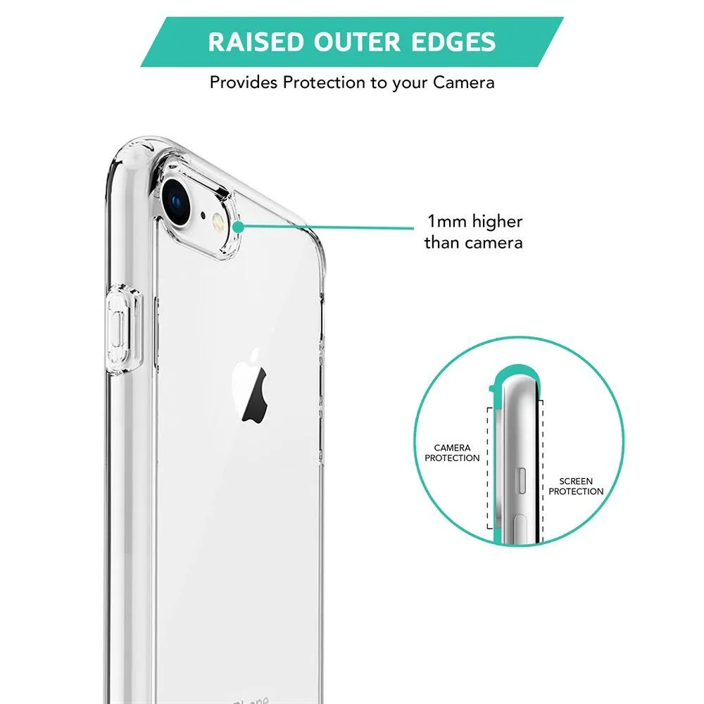 Transparent Hard Back Case for iPhone SE 2020 / iPhone 7 / iPhone 8