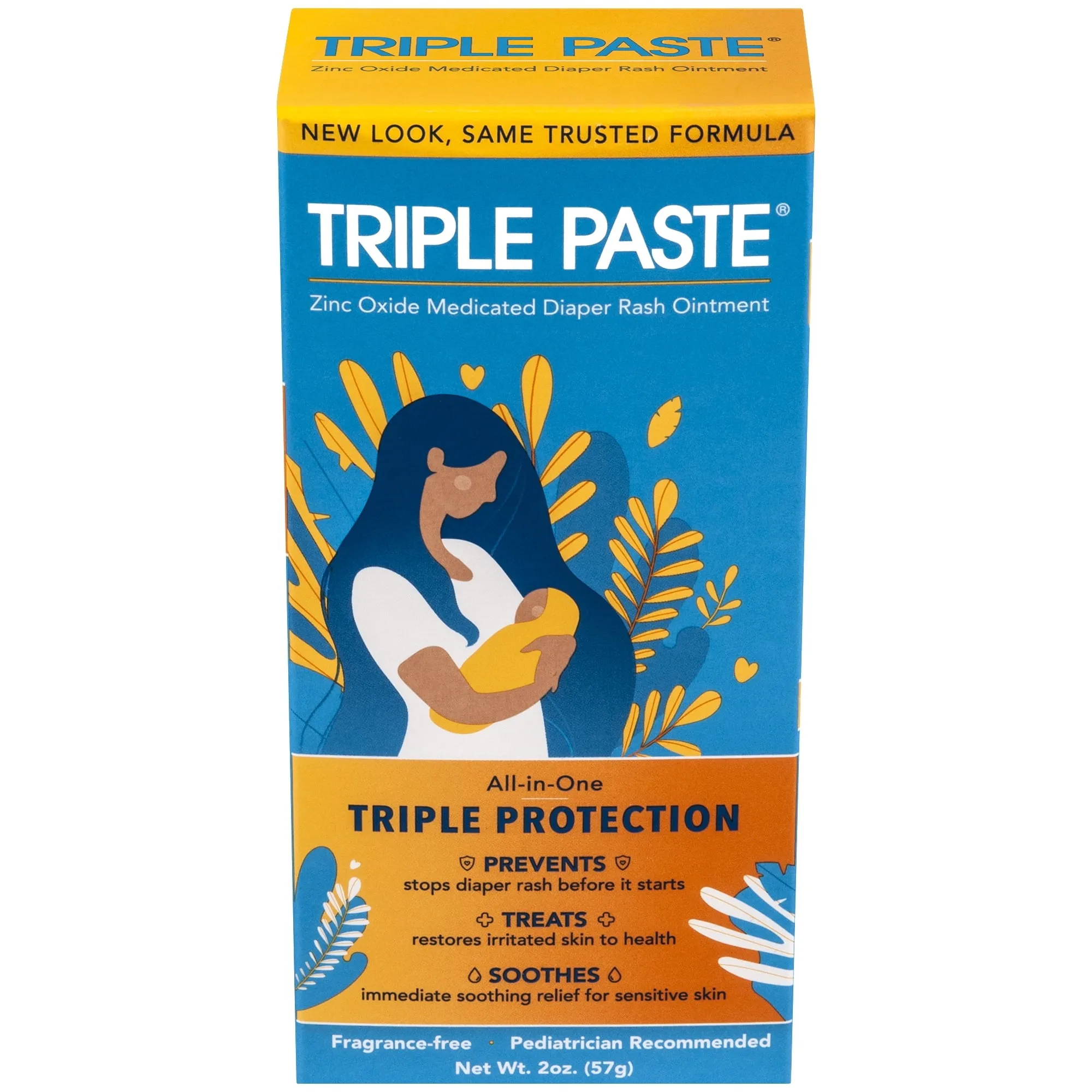 Triple Paste Diaper Rash Ointment 2 Oz