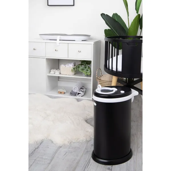 Ubbi Nappy Pail - Matte Black