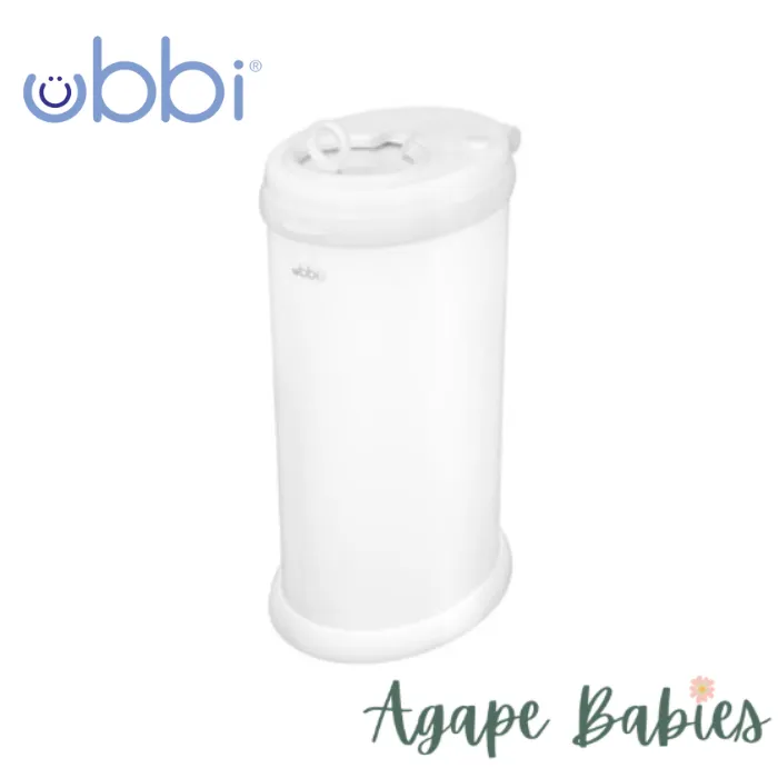 Ubbi Nappy Pail - Matte White