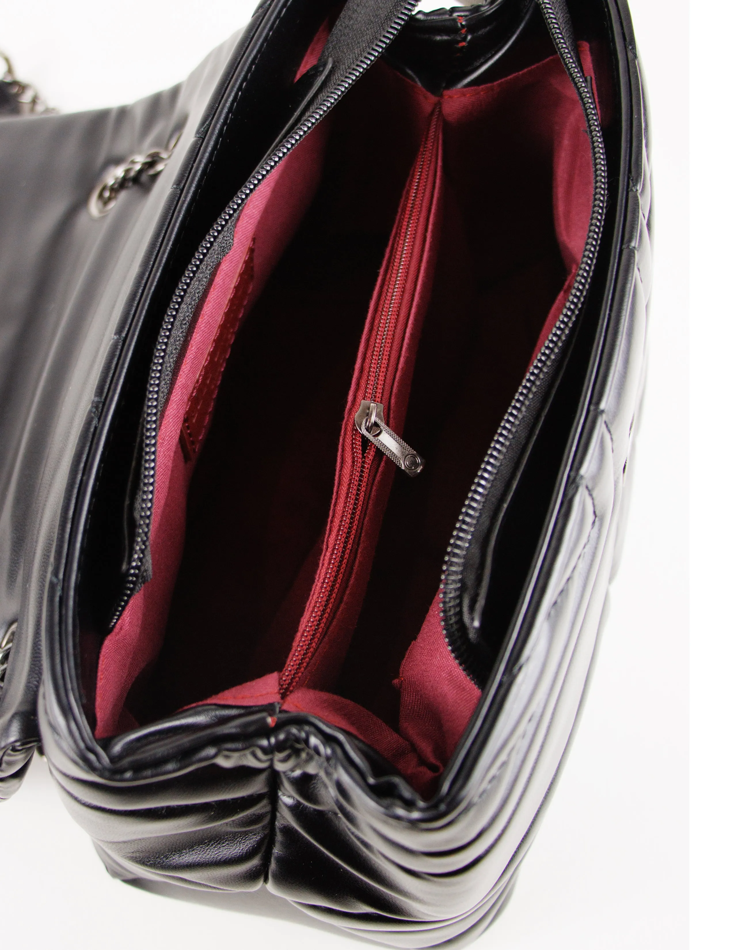 VASKA HANDBAG-ONYX