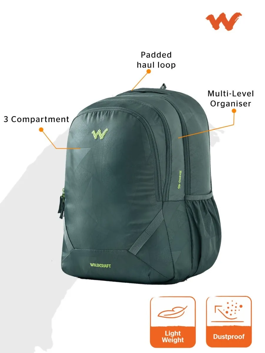 Wildcraft Bravo 45L Backpack with Rain Cover (12956)