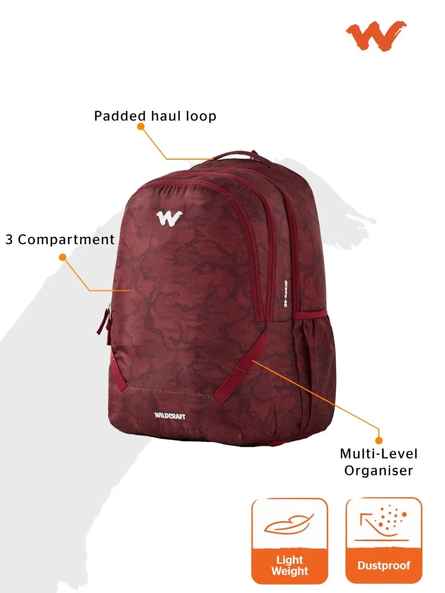 Wildcraft Bravo 45L Backpack with Rain Cover (12956)