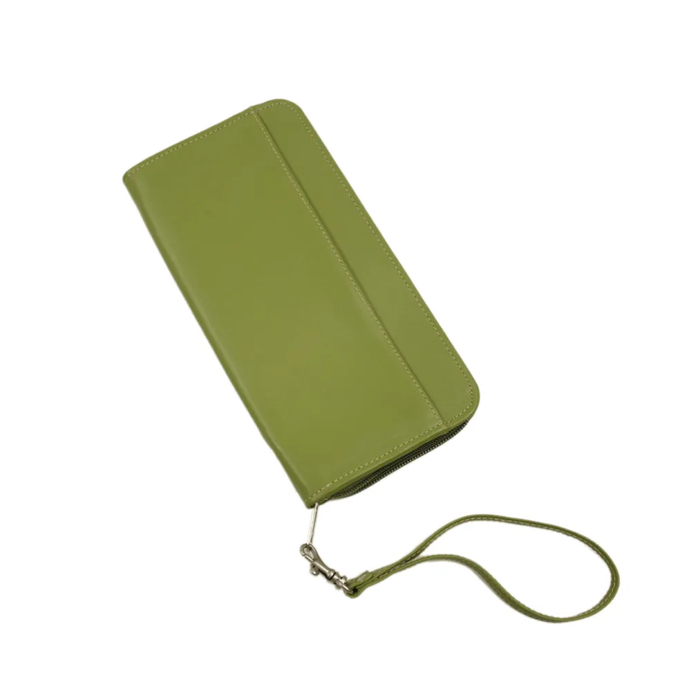 ZIPPERED PASSPORT/TICKET HOLDER